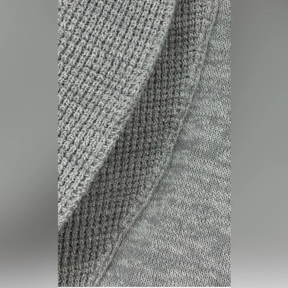 NWT Banana Republic Cardigan Sweater Men’s Large Gray Shawl Neck Button Up